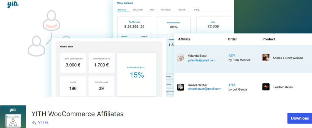 YITH WooCommerce Affiliates