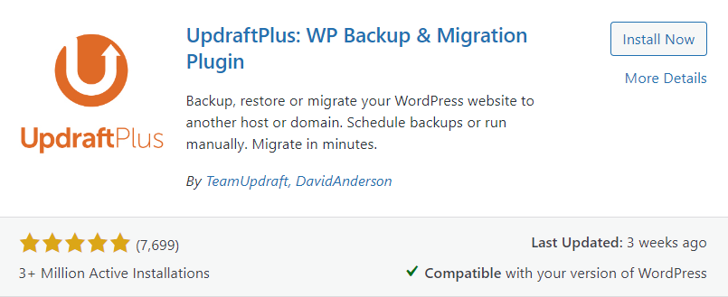 Backup Plugin