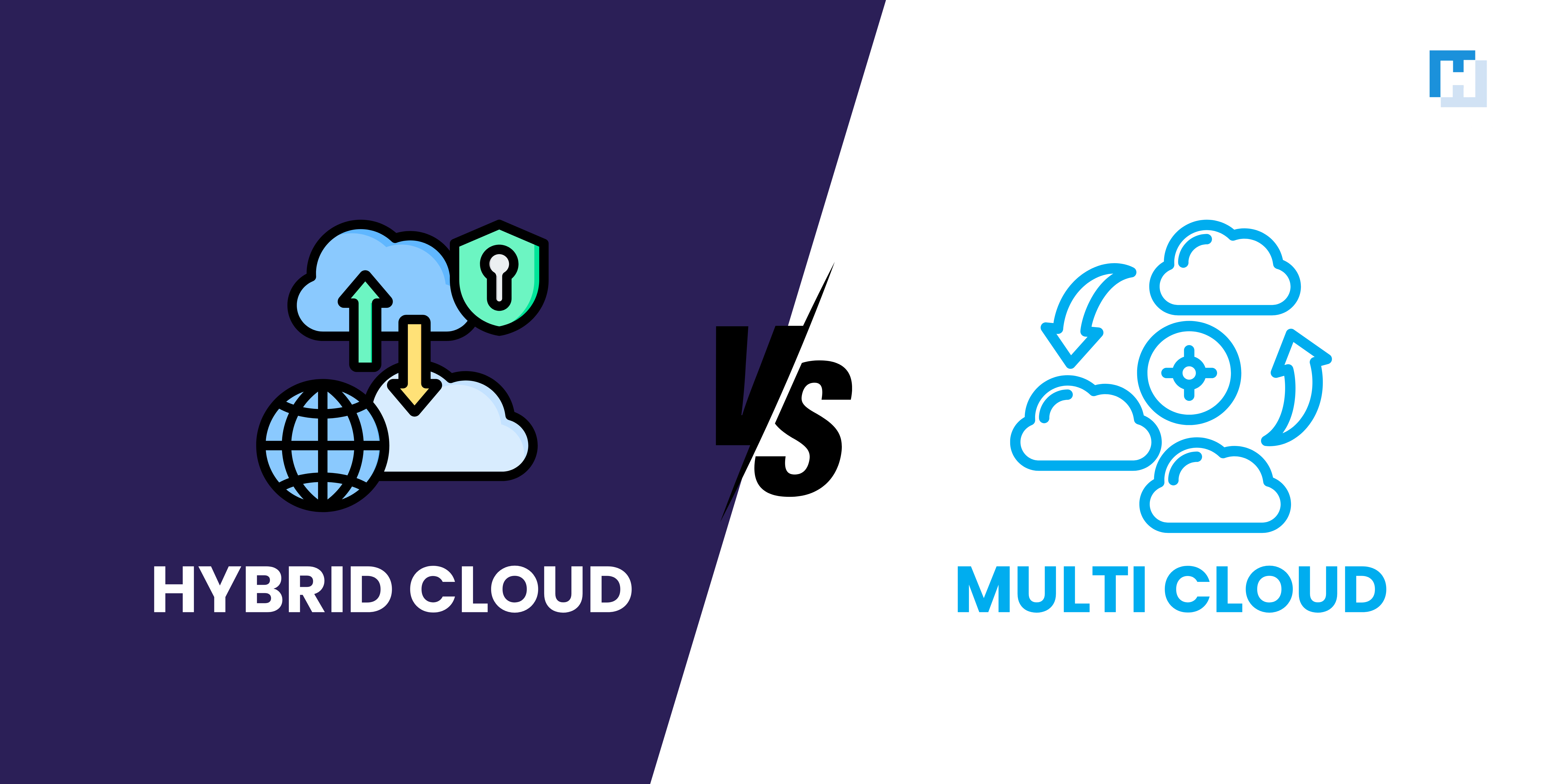 hybrid cloud vs multi cloud