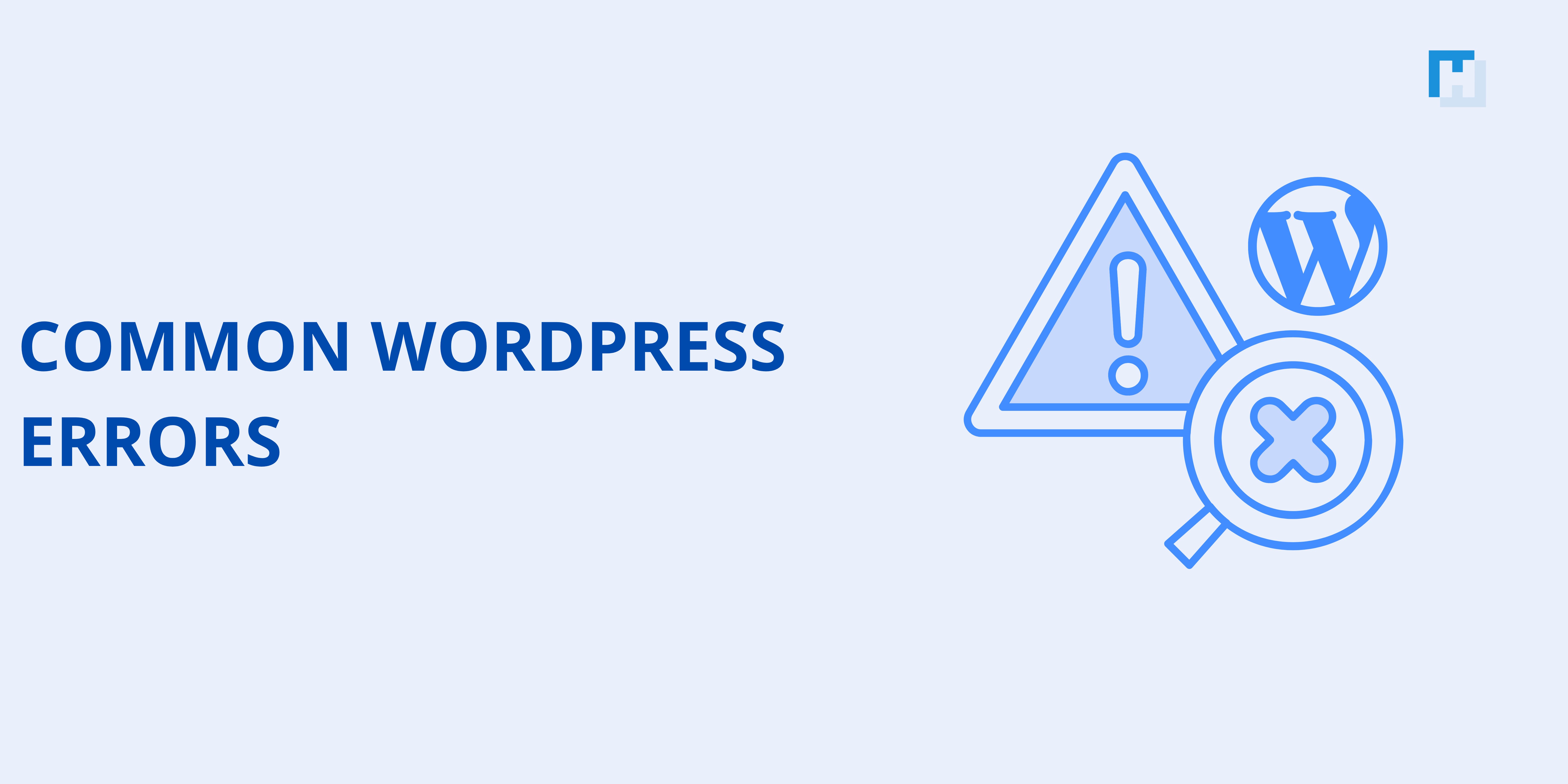 wordpress errors