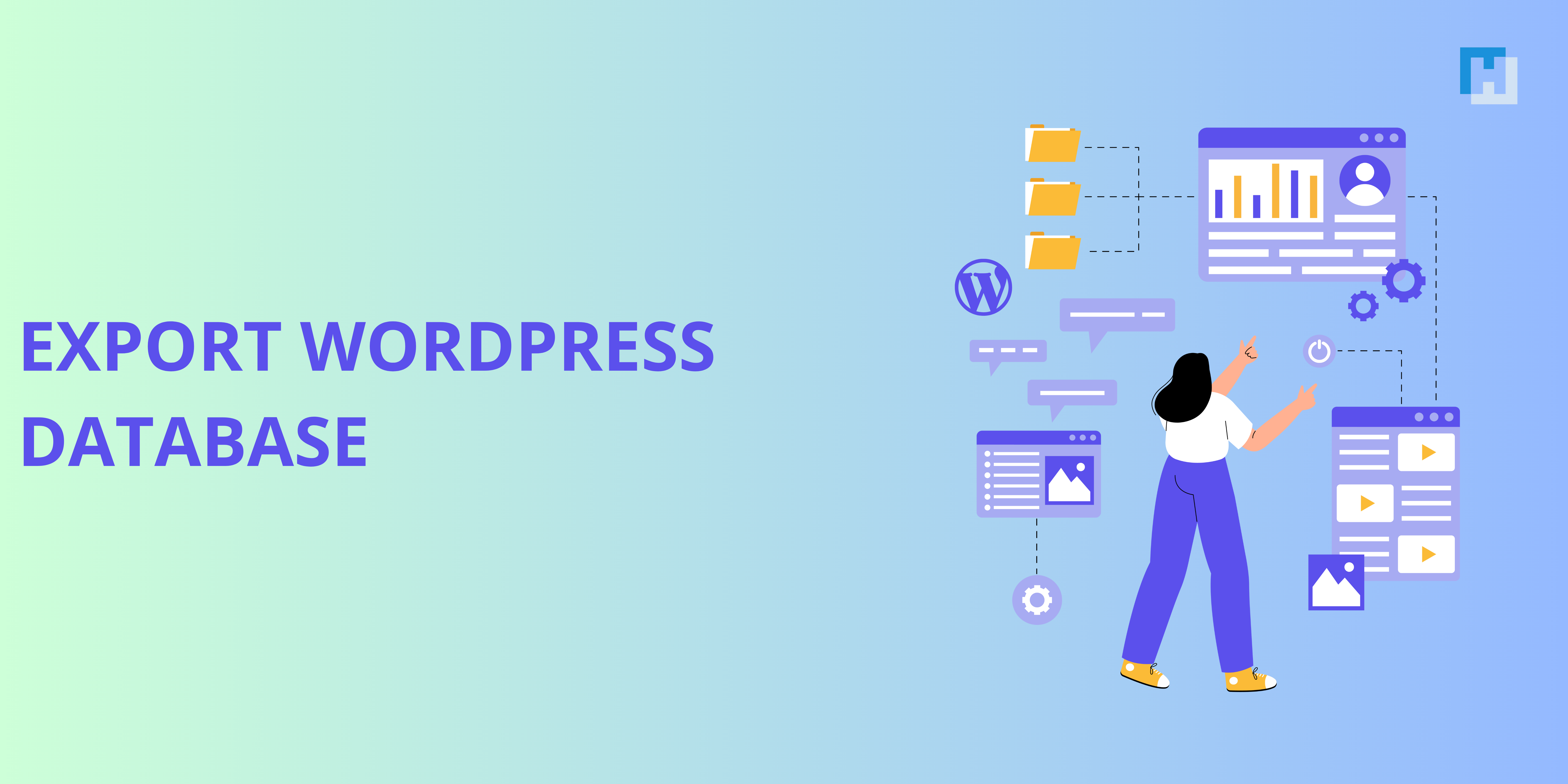 export wordpress database