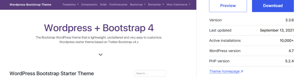 WP-Bootstrap-Starter