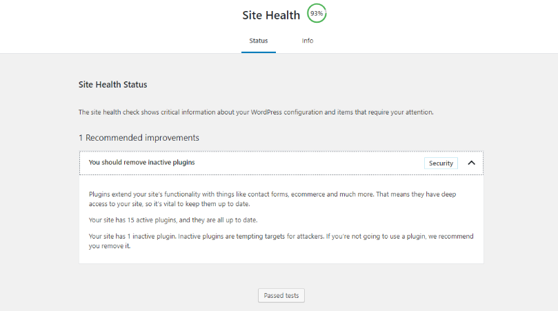 WordPress-Site-Health